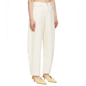 Agolde Balloon Cream / White Jeans Size 23